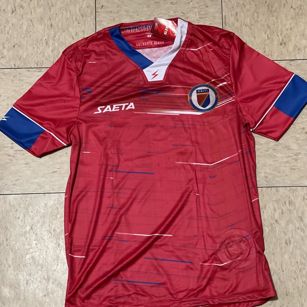 Official Haiti National Soccer Team Jersey